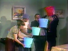 Goteiras na casa do Seu Madruga