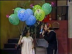 Estourando balões