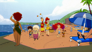 No mar, a vida é mais gostosa... até o tubarão aparecer!