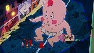 Procura-se a mãe do bebê jupiteriano